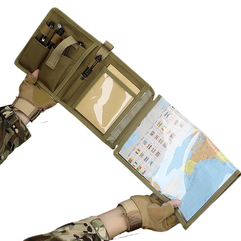Outdoor Hunting Maps - Tactical Map Storage Bag Foldable Sundries