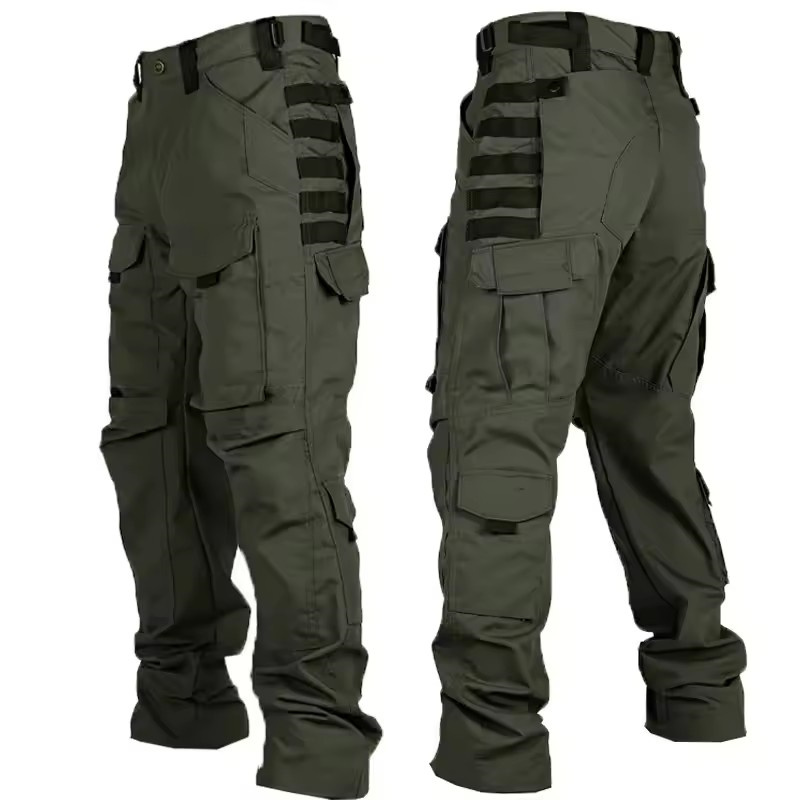 Outdoor Hunting Overalls - Outdoor field tactical pants, men's multi-pocket,