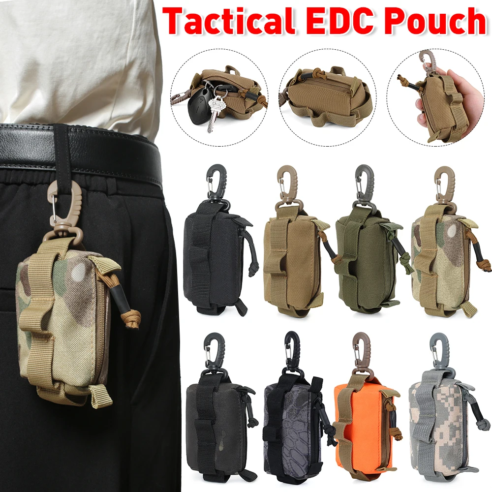 Hunting Outdoors Card - Tactical EDC Pouch Zipper Key Card