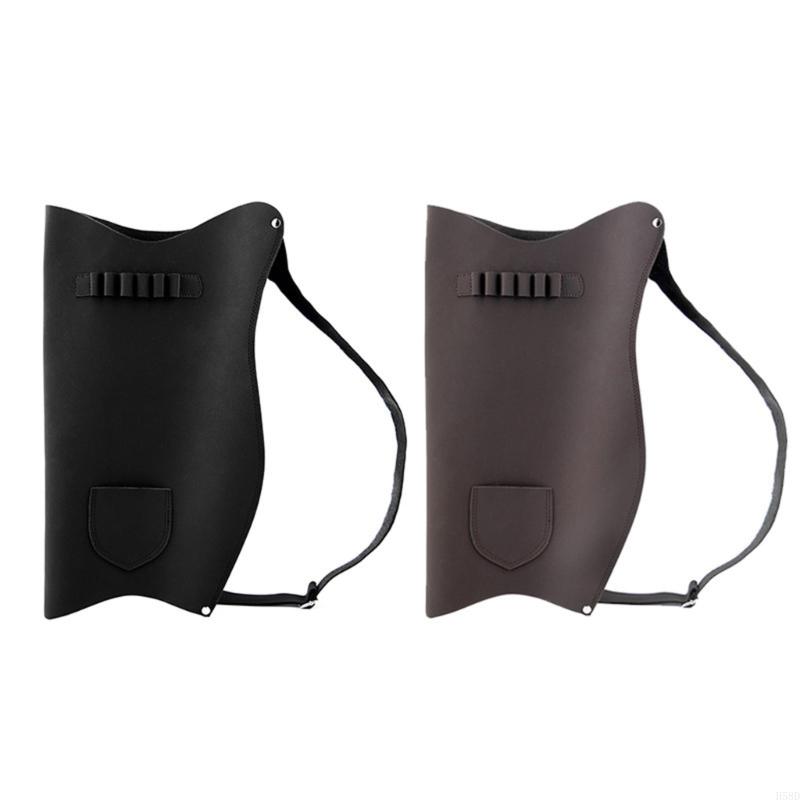 Quiver Arrow Back - Portable Bows Case PU Leather Shoulder