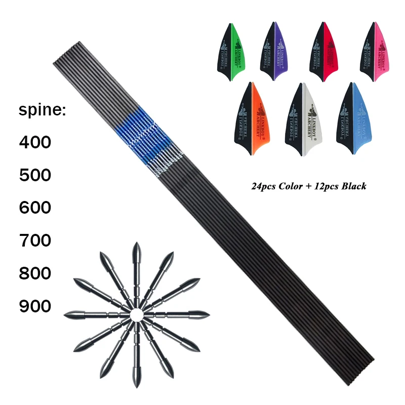 Arrow Carbon Shaft - Archery Carbon Arrows Shaft ID4.2mm Spine
