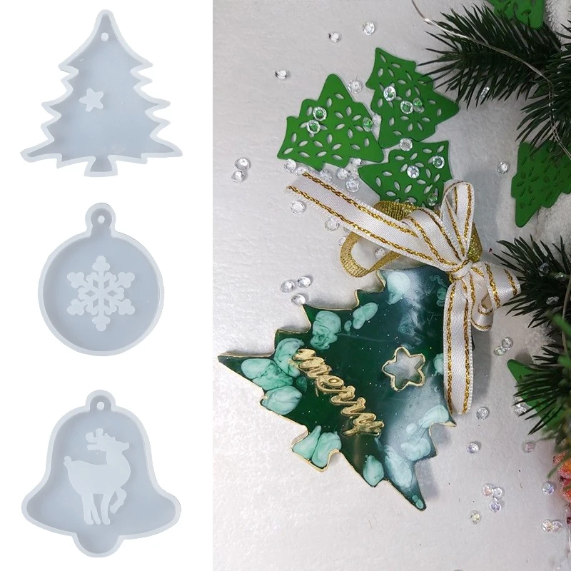 Elk Bugle Call - DIY Christmas Silicone Molds Pendant Crystal