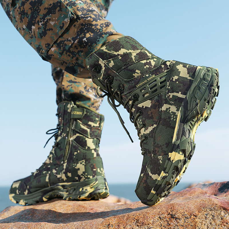 Hunting Outdoor Boots - High Quality Men's Outdoor Boots Camouflage