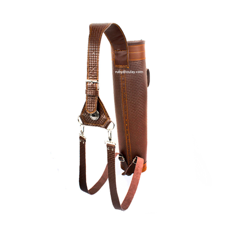 Quiver Arrow Back - Complete Handmade Cowhide Arrow Quiver Back