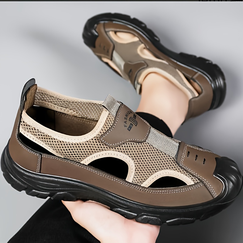 Fishing Waders Breathable - Men Closed Toe Hiking Sandals 2026