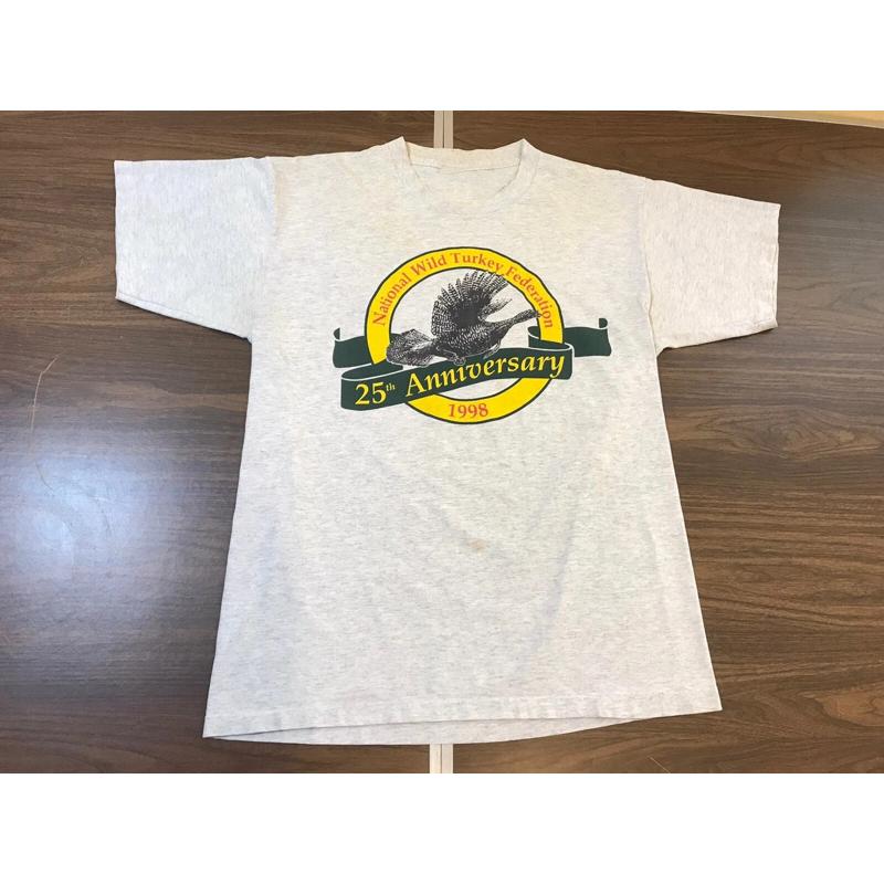 Wildman Hunting & Outdoor - Vintage 90S Wild Turkey Federation T