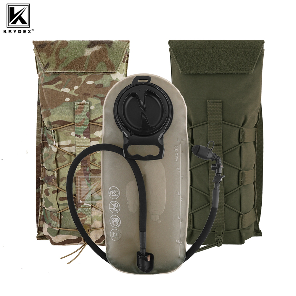 Outdoor Hunting Packs - KRYDEX Tactical 3L Hydration Molle Pack