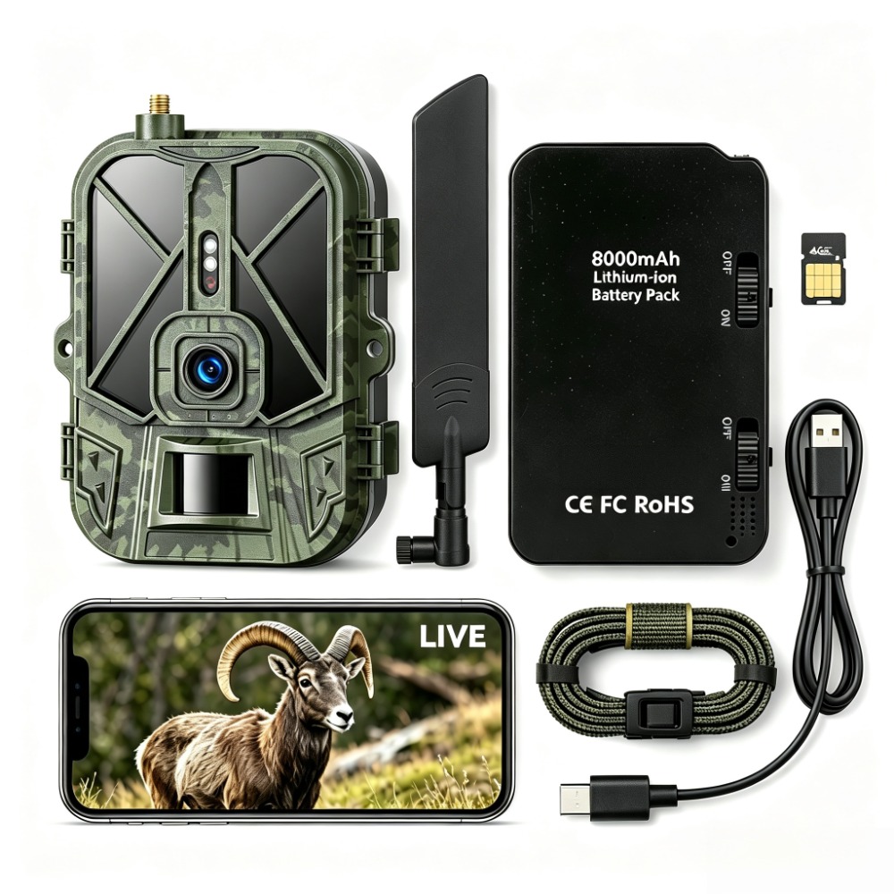 Outdoor 4G 120MP 4K Live Show  - Hunting Outdoor Shows ulasan dan harga