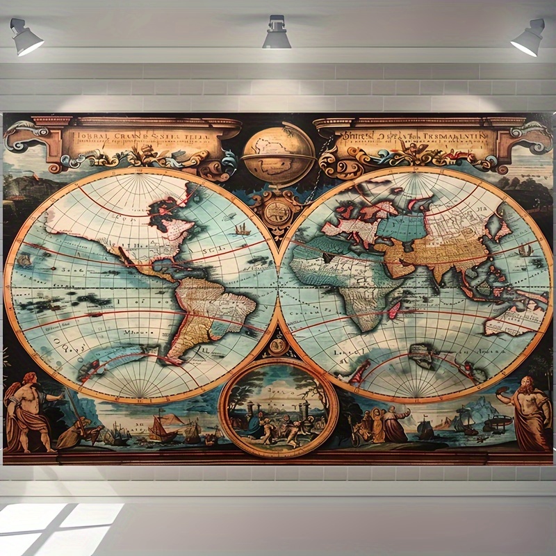 1 vintage nautical adventure b - Hunting Outdoor Background ulasan dan harga