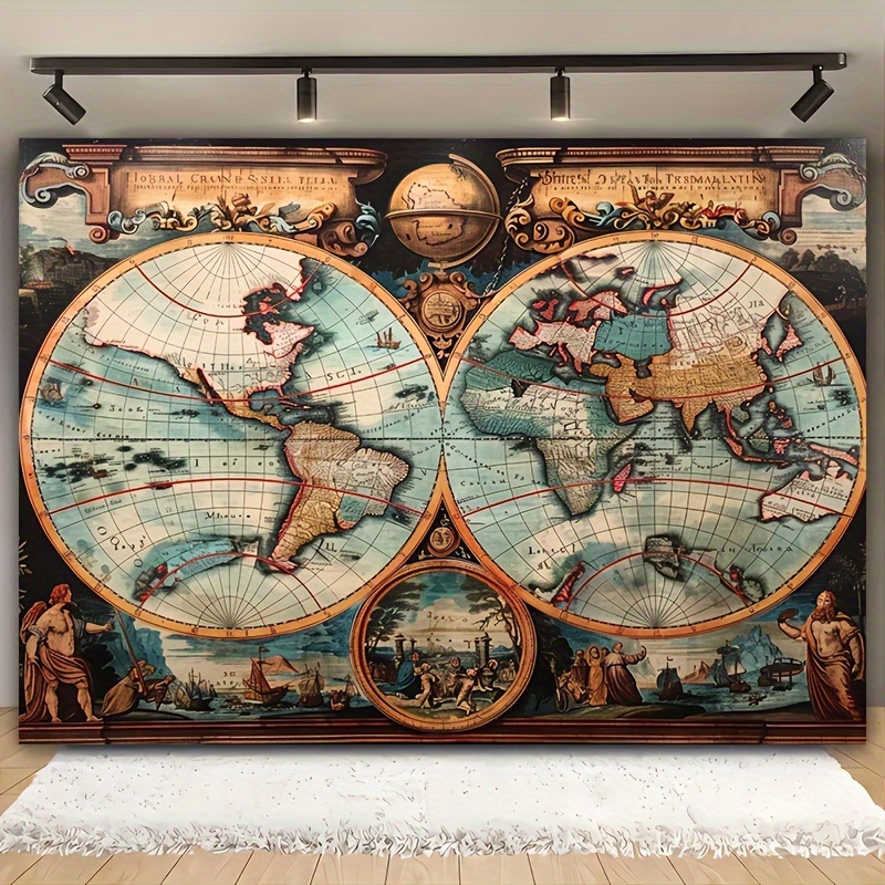 1 vintage nautical adventure b - Hunting Outdoor Background ulasan dan harga