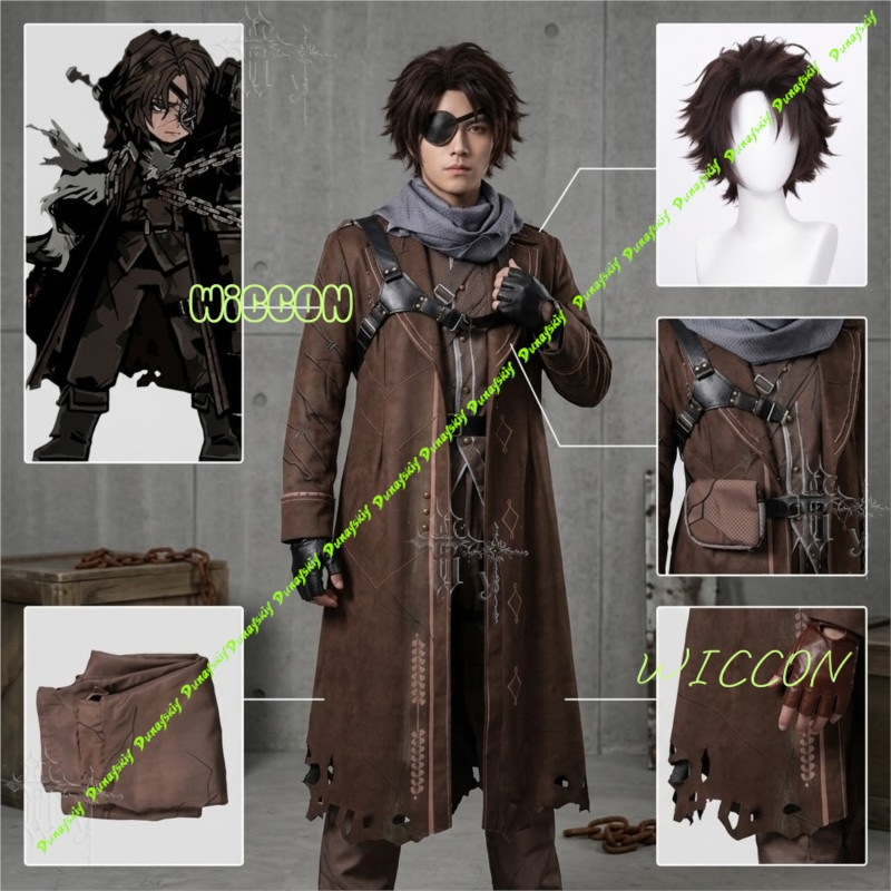 Vox Cosplay Costume Wig Limbus - Wildman Hunting & Outdoor ulasan dan harga