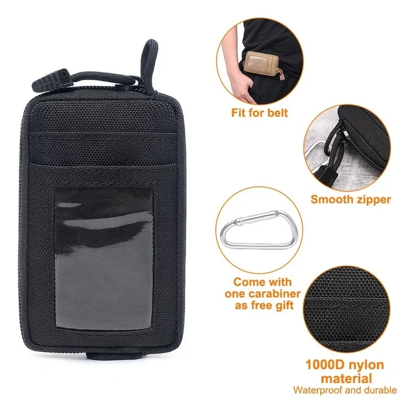 Tactical Wallet Card Bag Water - Hunting Outdoors Card ulasan dan harga