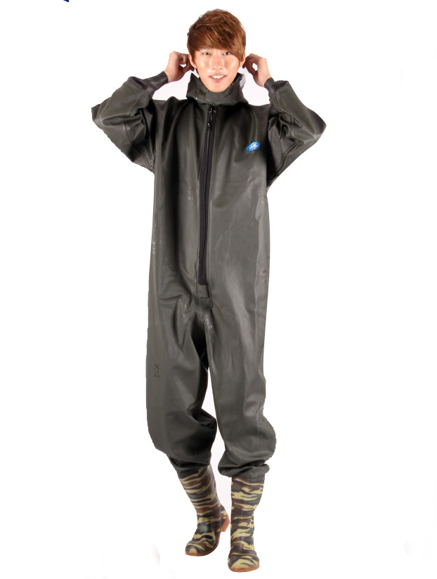 Man Women Waterproof Wader Sui - Outdoor Hunting Overalls ulasan dan harga