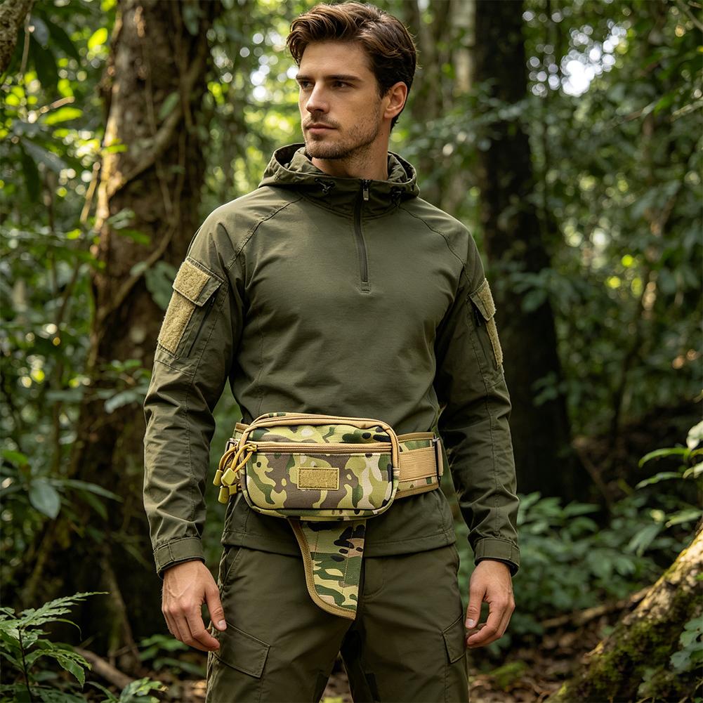 Camo Waterproof Tactical Waist - Outdoor Hunting Packs ulasan dan harga