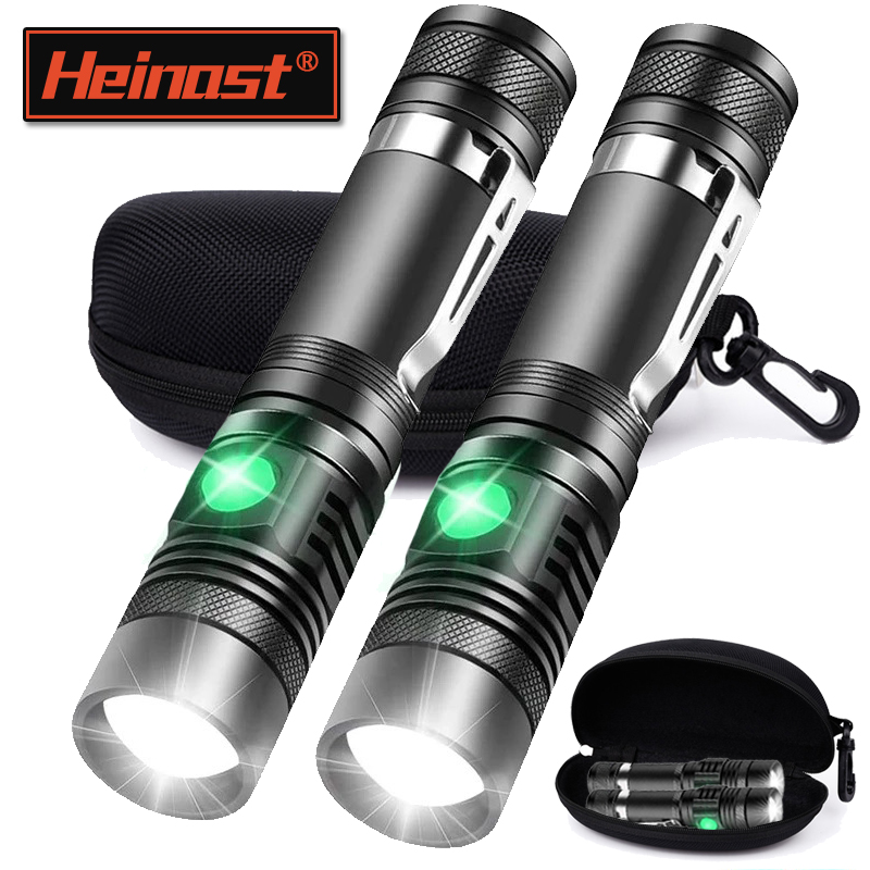Rechargeable T6 Handheld Flash - Outdoor Hunting Bike ulasan dan harga