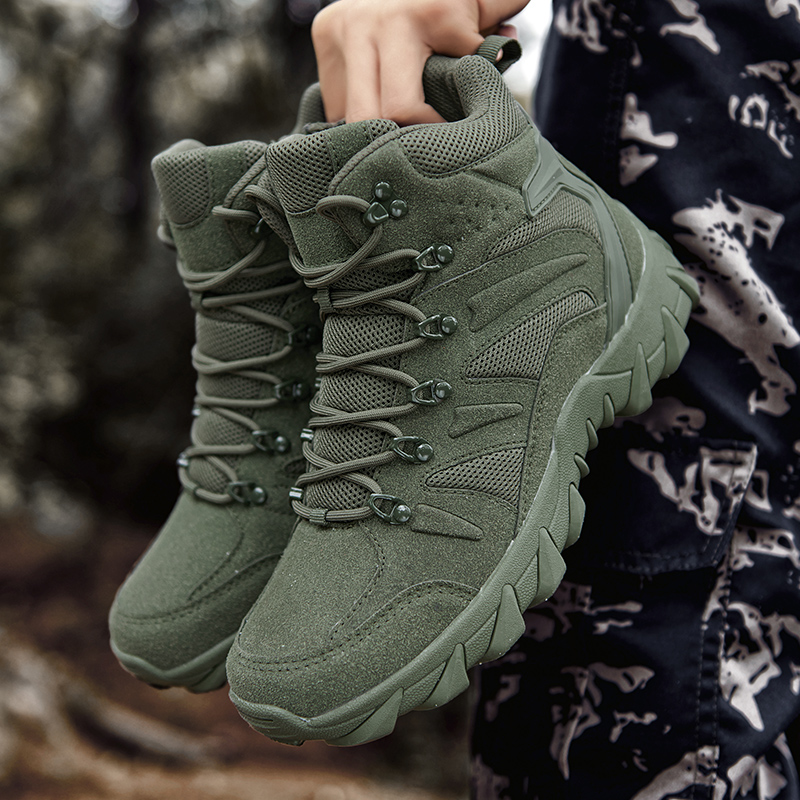 Desert Combat Training Boots M - Hunting Outdoor Boots ulasan dan harga