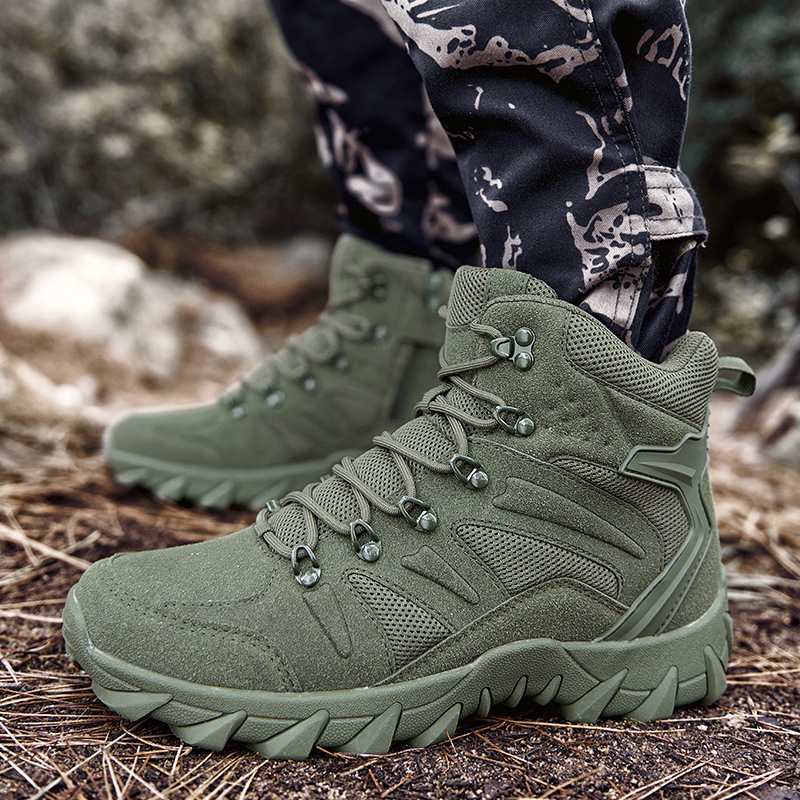 Desert Combat Training Boots M - Hunting Outdoor Boots ulasan dan harga