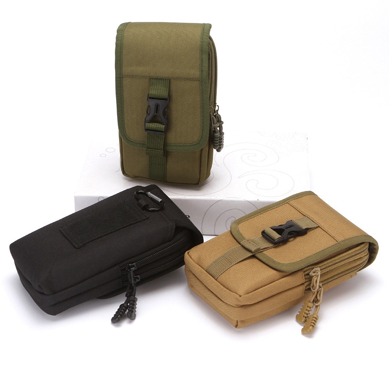 EDC Molle Bag Purse Double Lay - Outdoor Hunting Packs ulasan dan harga
