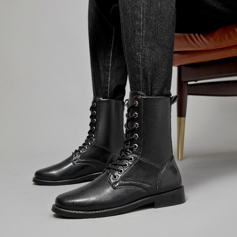 High-top Leather Boots Outdoor - Hunting Outdoor Boots ulasan dan harga