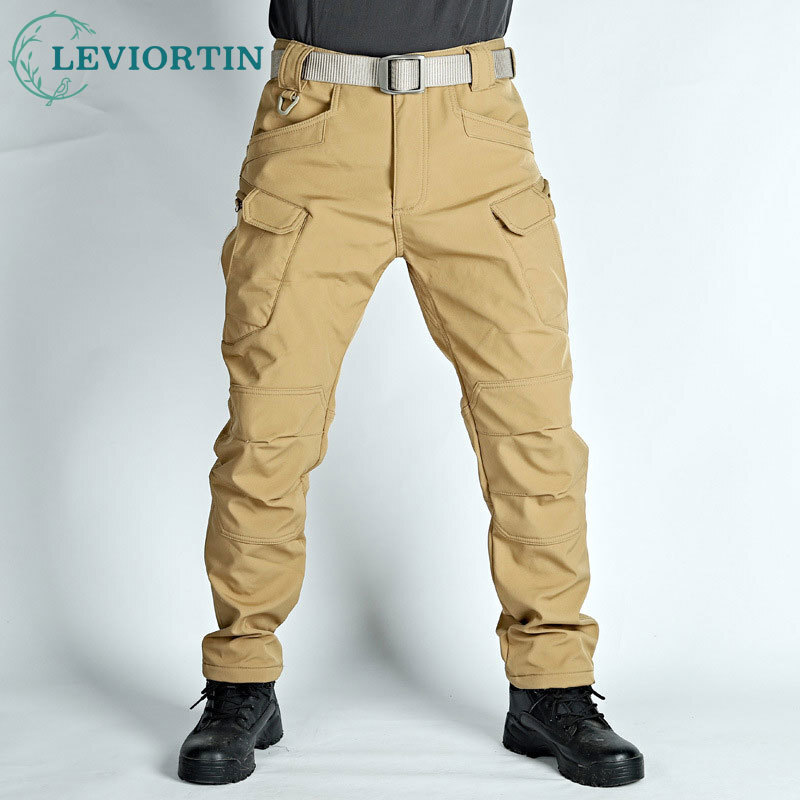 Men Tactical Cargo Pants Camou - Outdoor Hunting Overalls ulasan dan harga