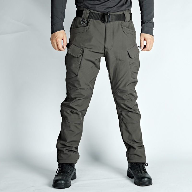 Men Tactical Cargo Pants Camou - Outdoor Hunting Overalls ulasan dan harga