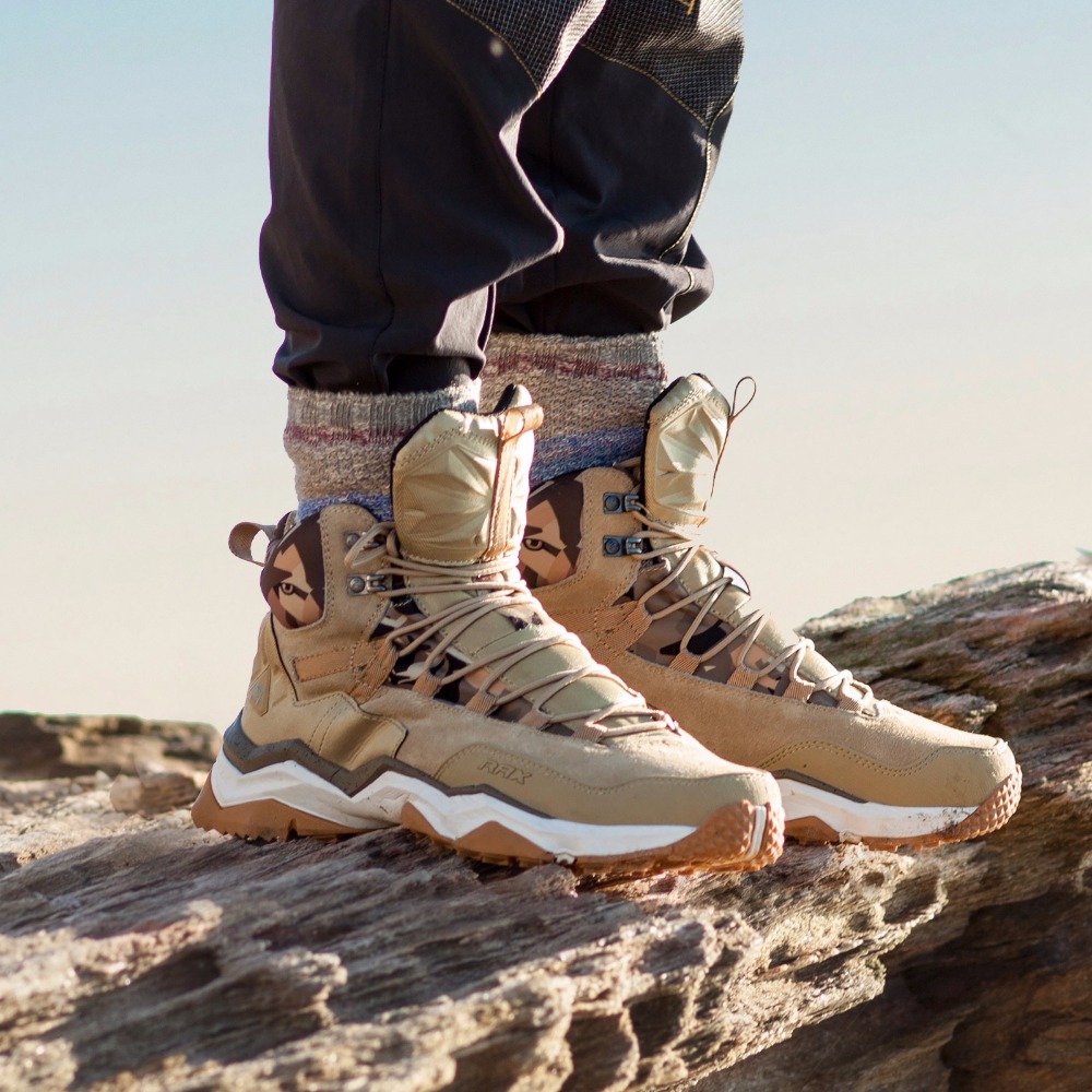 RAX Men Hiking Shoes Mid-top W - Hunting Outdoor Boots ulasan dan harga