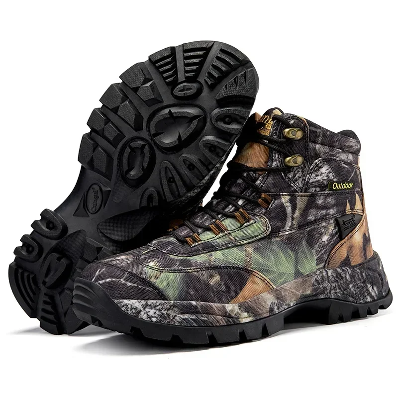 Men's High Top Camouflage Hunt - Hunting Outdoor Boots ulasan dan harga
