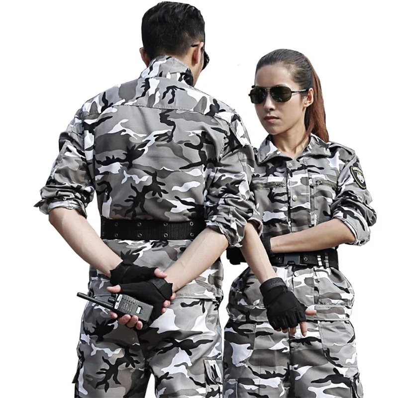 Men's and women's snow camoufl - Outdoor Hunting Overalls ulasan dan harga