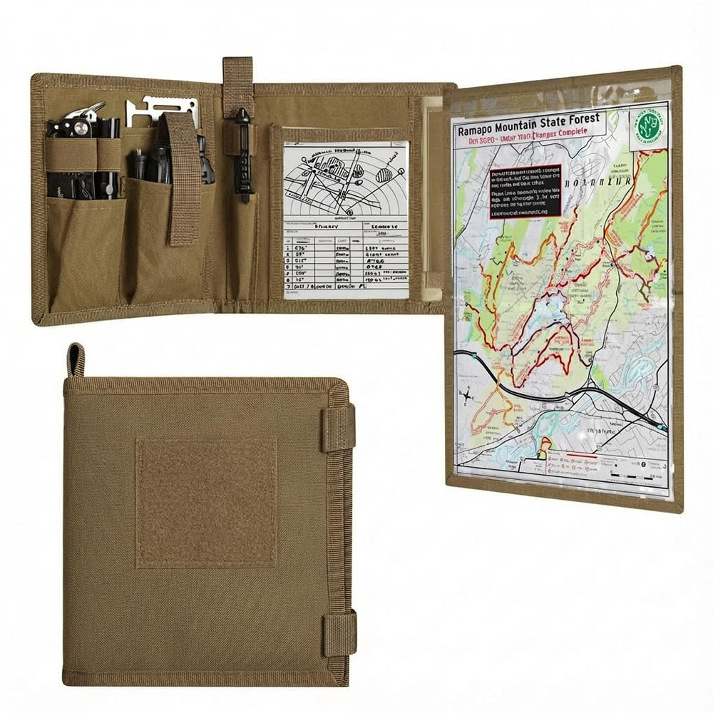 Tactical Foldable Map Case Wat - Outdoor Hunting Maps ulasan dan harga