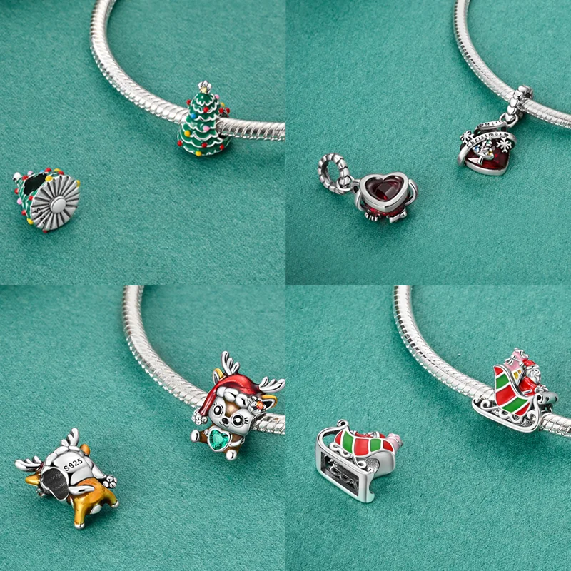 Christmas Charms Silver 925 El - Elk Bugle Call ulasan dan harga