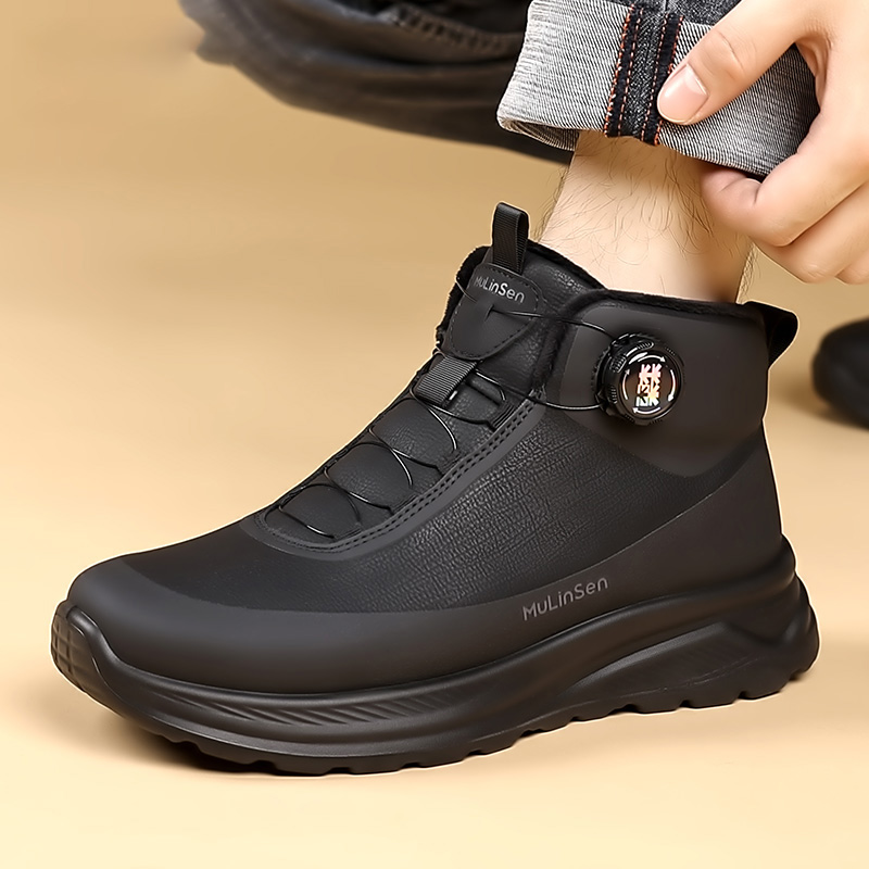 MERRTO Hiking Shoes Men Outdoo - Hunting Outdoor Boots ulasan dan harga