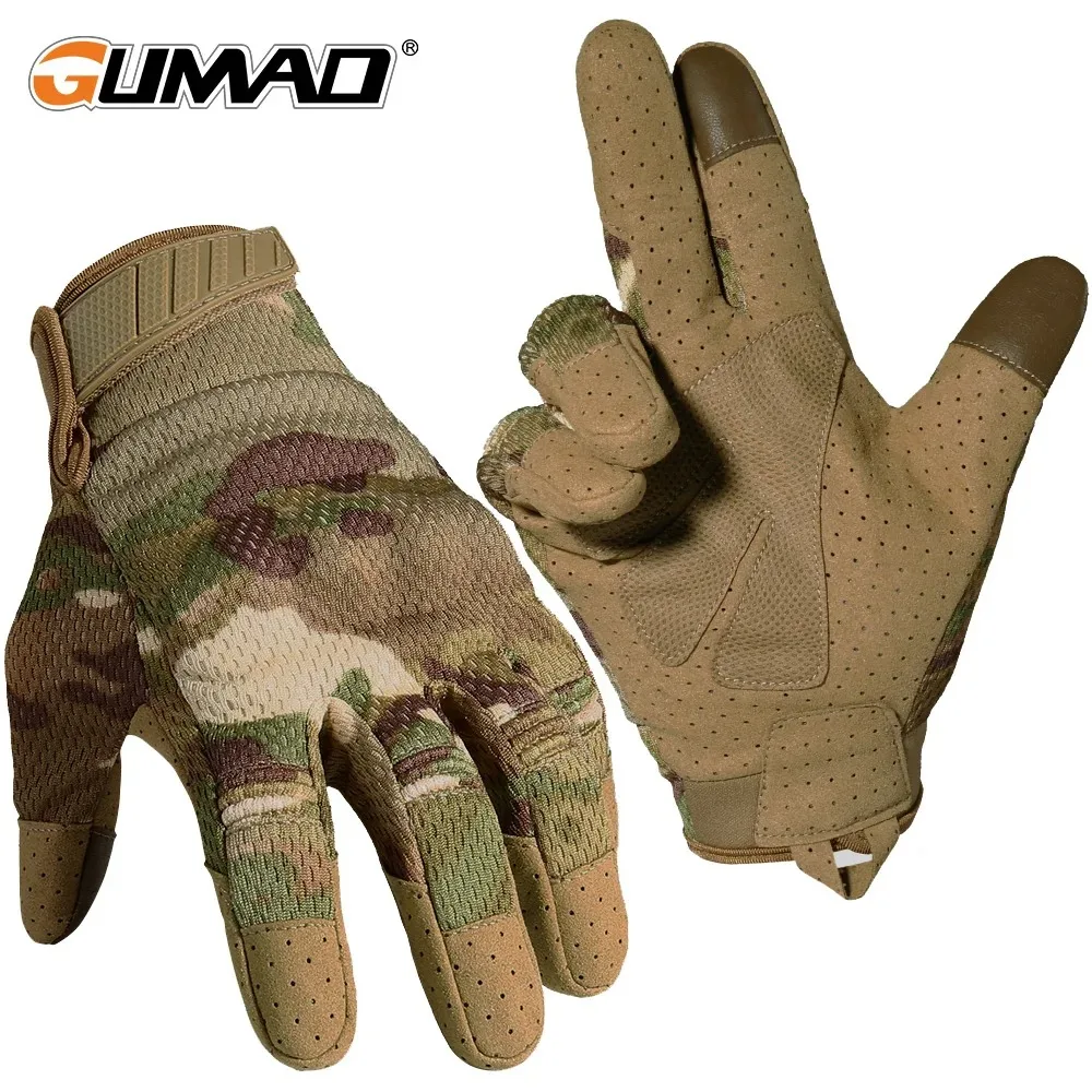 Camo Touch Screen Tactical Glo - Outdoor Hunting Gloves ulasan dan harga