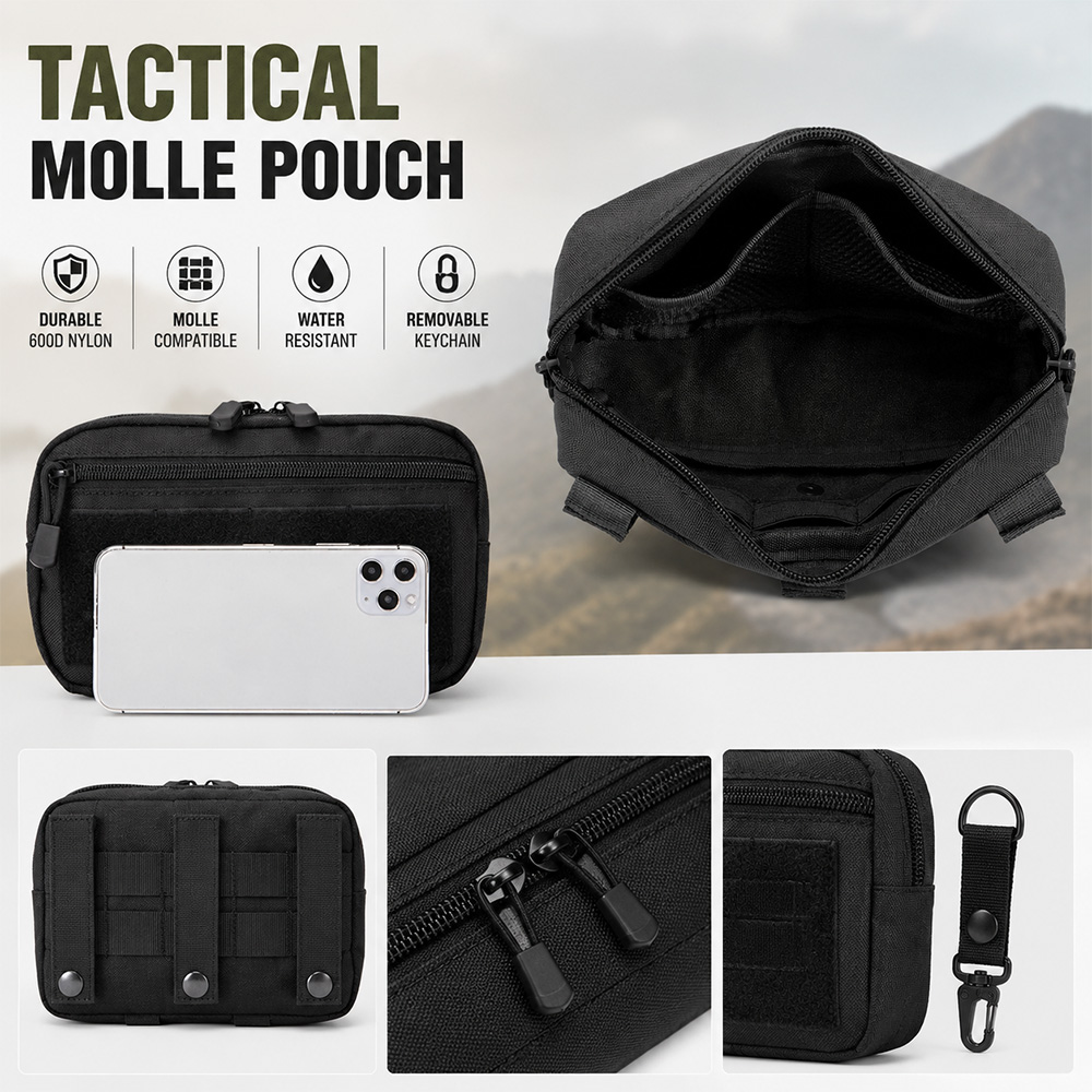 Tactical Molle EDC Pouch Outdo - Outdoor Hunting Packs ulasan dan harga