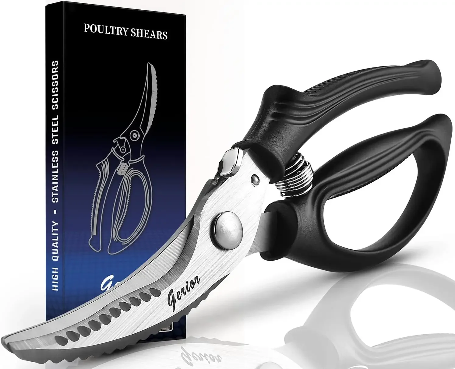 Heavy Duty Poultry Shears - Ki - Game Shears Kitchen ulasan dan harga