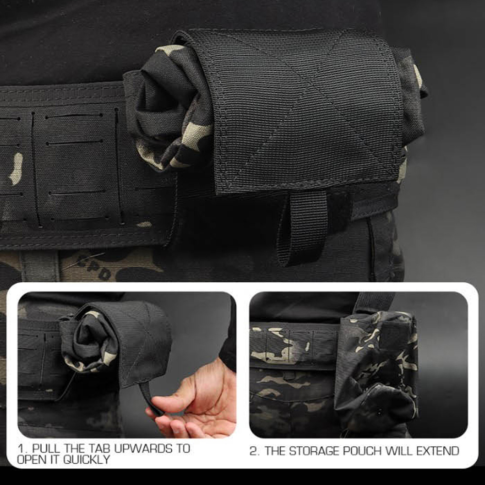 Tactical Waist Belt Dump Pouch - Outdoor Hunting And Fishing Magazines ulasan dan harga