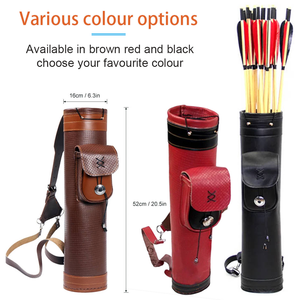 52cm Traditional Portable Pouc - Quiver Arrow Back ulasan dan harga