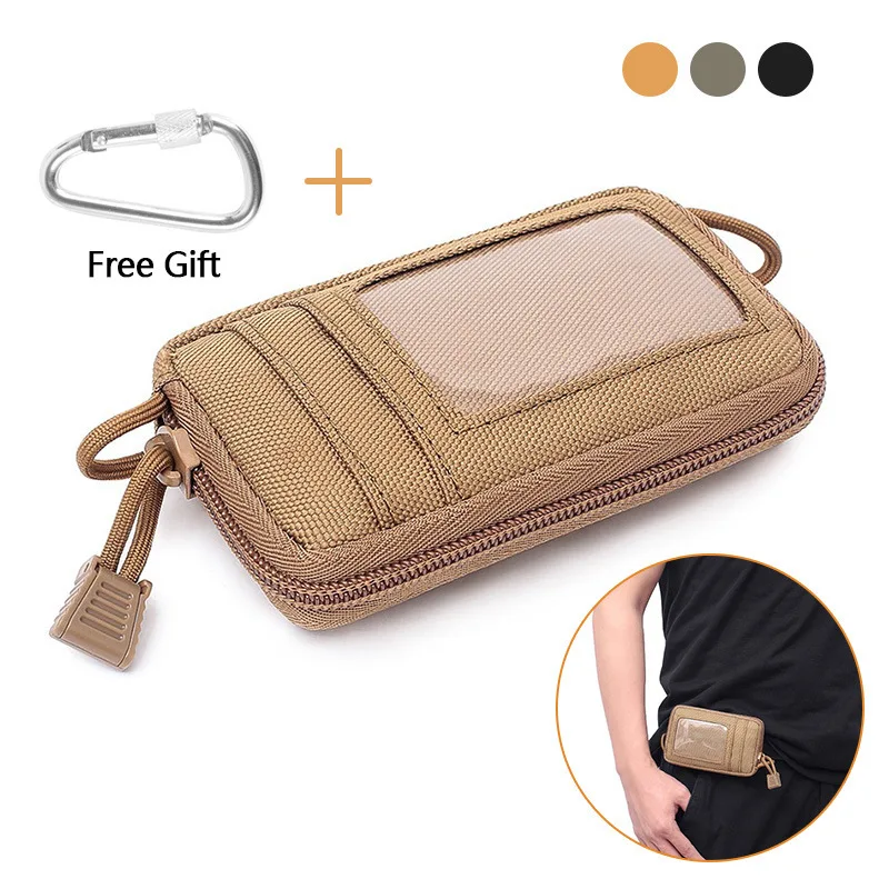 Tactical EDC Pouch Outdoor Key - Hunting Outdoors Card ulasan dan harga