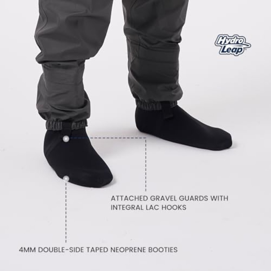 Fishing chest wader with stock - Fishing Waders Breathable ulasan dan harga