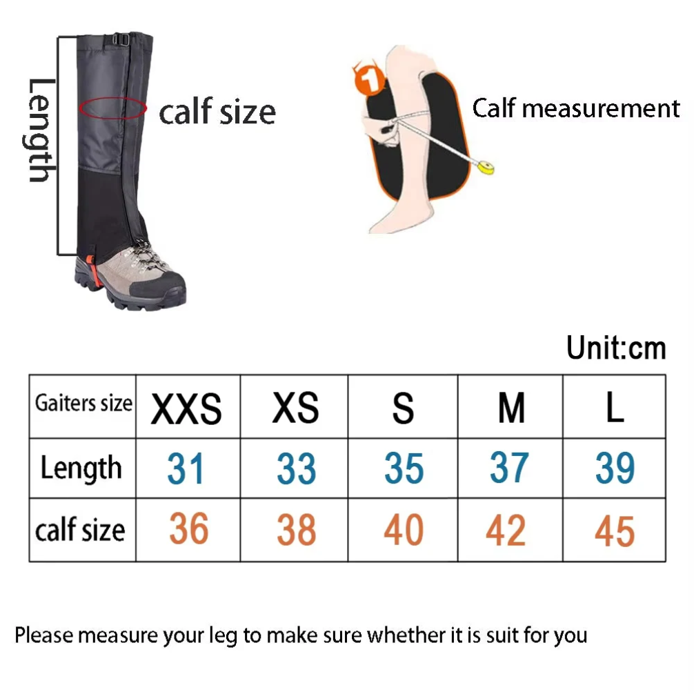 Waterproof Snow Leg Gaiters Hi - Hunting Outdoor Boots ulasan dan harga