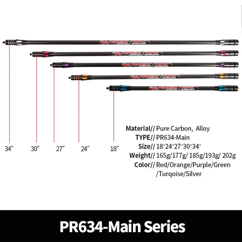 TOPOINT Balance Stabilizer Com - Arrow Carbon Shaft ulasan dan harga