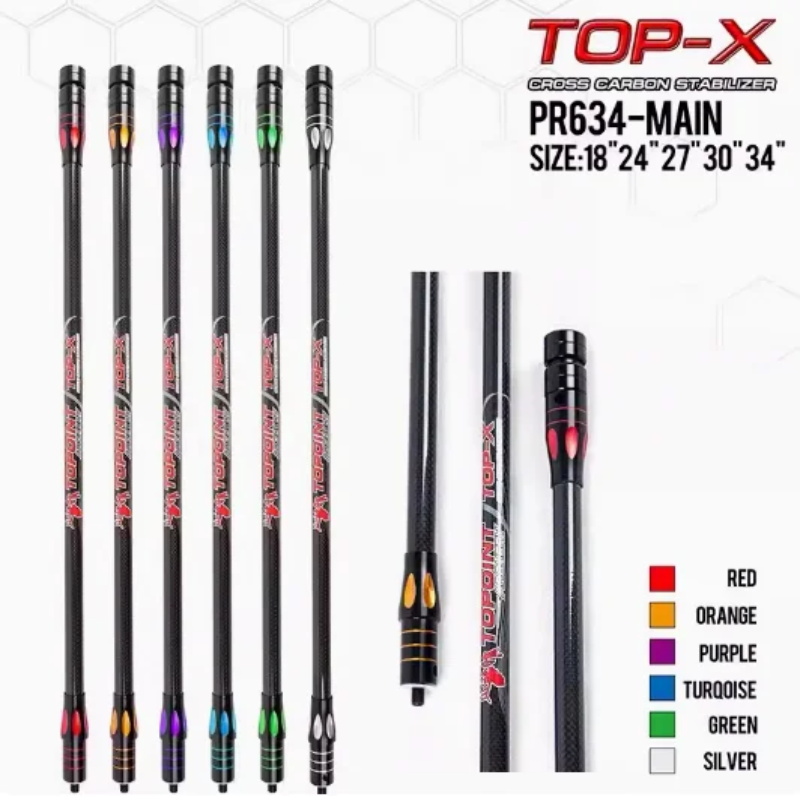TOPOINT Balance Stabilizer Com - Arrow Carbon Shaft ulasan dan harga