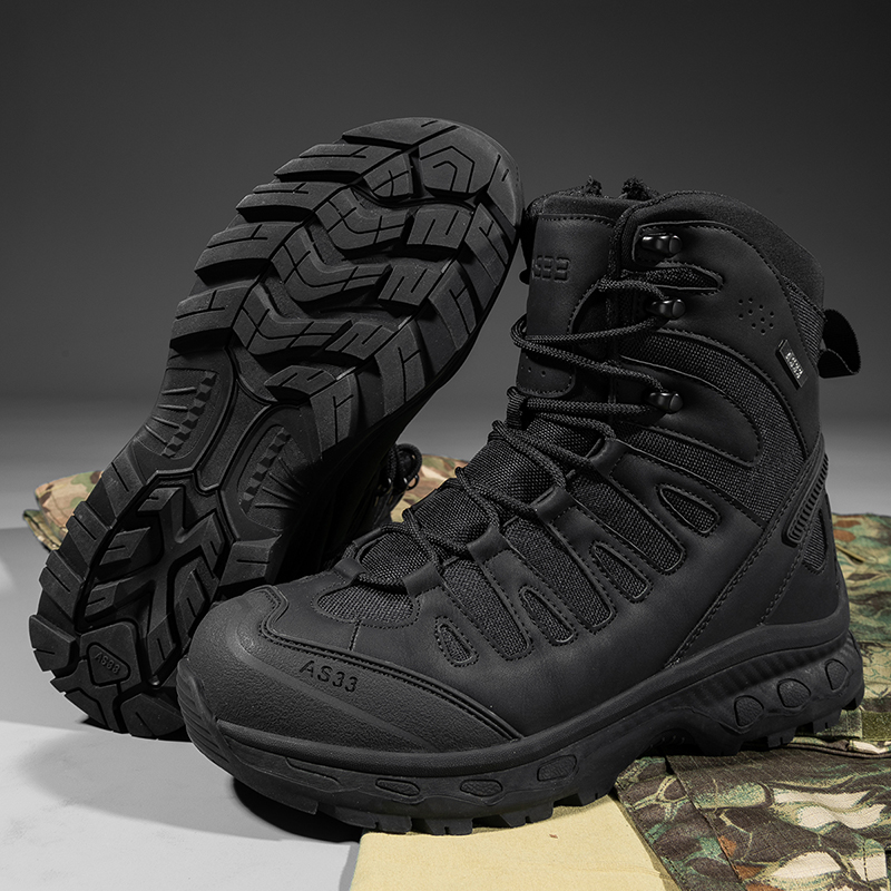 New Men Tactical Boots Militar - Hunting Outdoor Boots ulasan dan harga