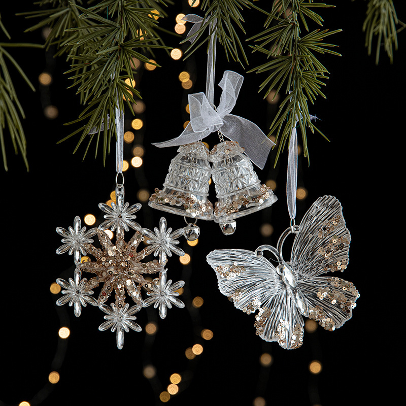 Christmas Tree Toys Acrylic El - Elk Bugle Call ulasan dan harga