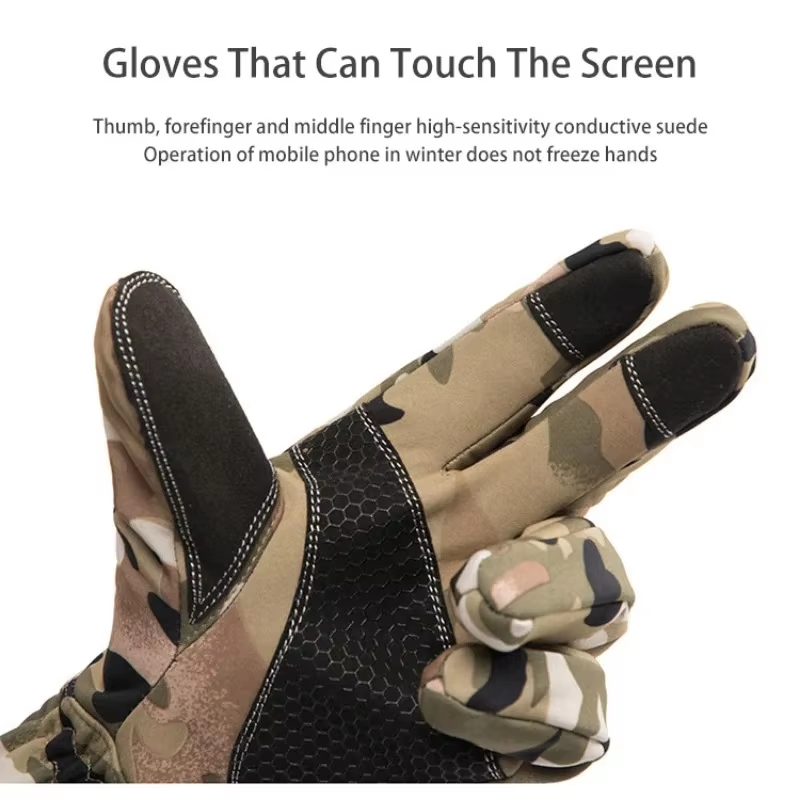 Tactics Outdoors Camouflage Hu - Outdoor Hunting Gloves ulasan dan harga