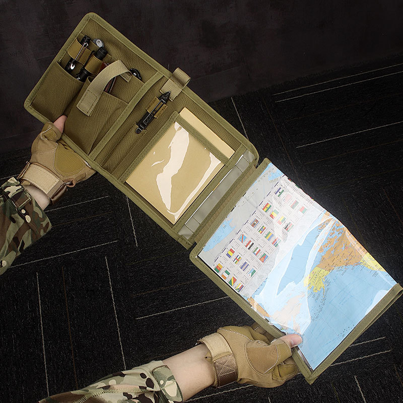 Tactical MOLLE Waterproof Map  - Outdoor Hunting Maps ulasan dan harga