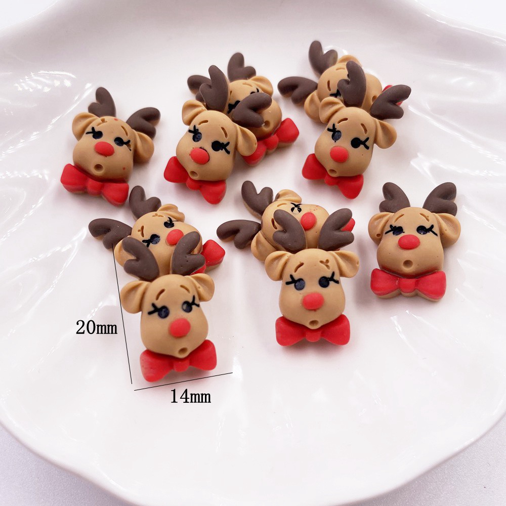 20PCS  Kawaii Colorful Resin E - Elk Bugle Call ulasan dan harga