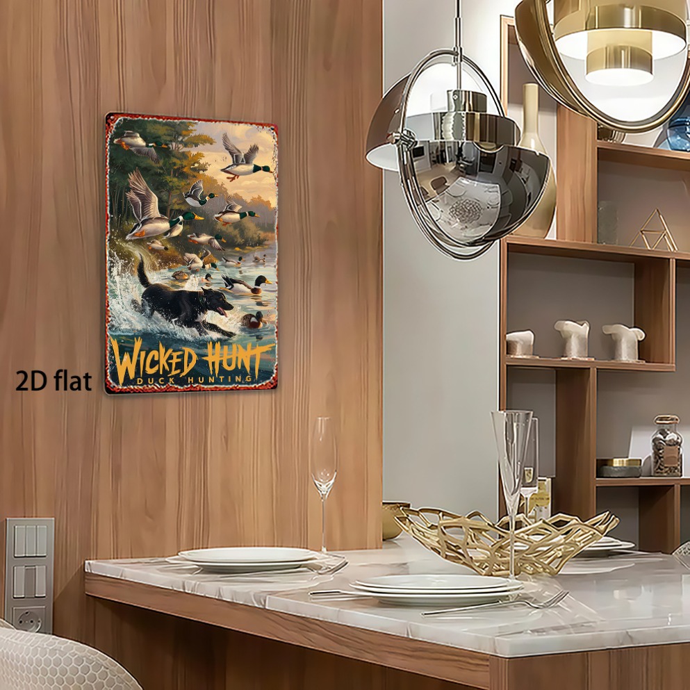 2D Flat Vintage Hunting Duck M - Wildman Hunting & Outdoor ulasan dan harga