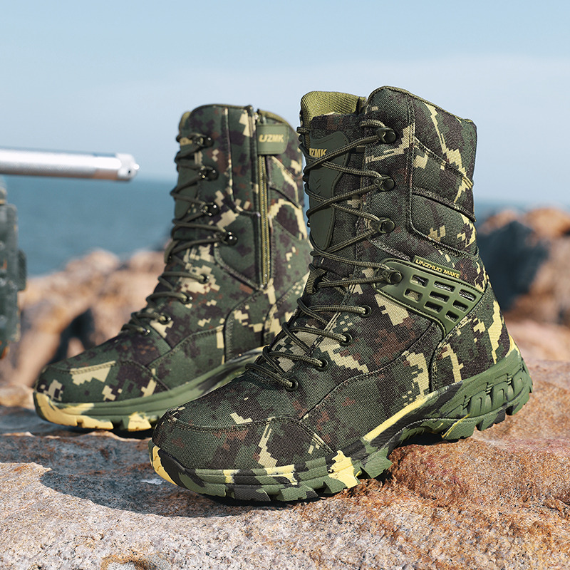 High Quality Men's Outdoor Boo - Hunting Outdoor Boots ulasan dan harga