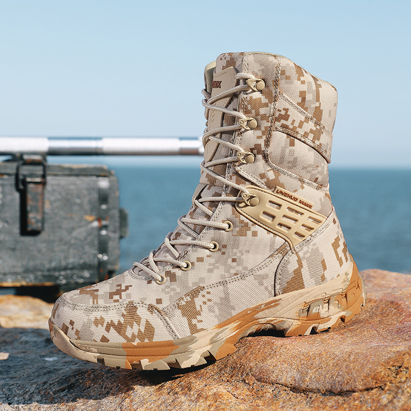 High Quality Men's Outdoor Boo - Hunting Outdoor Boots ulasan dan harga