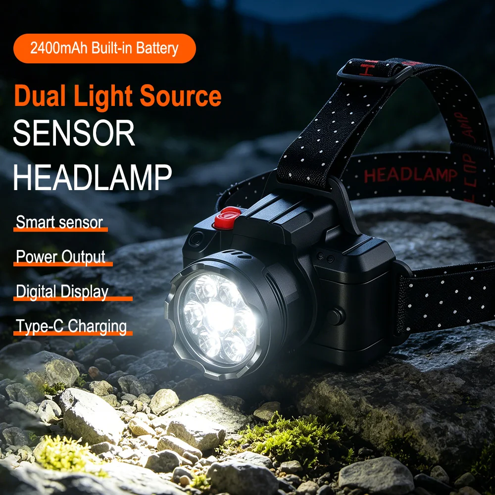 BORUiT 7 LED Ultra Bright Indu - Outdoor Hunting Bike ulasan dan harga